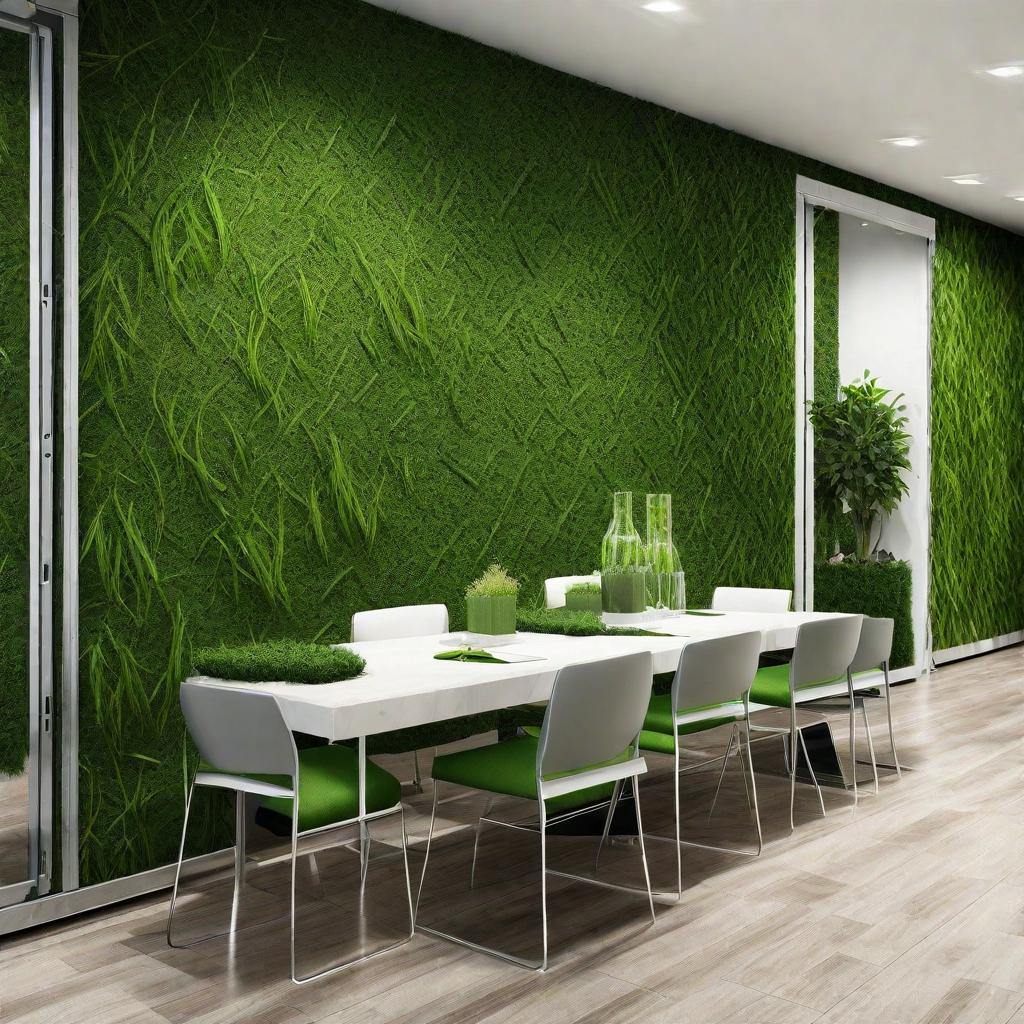 artificial grass wall design